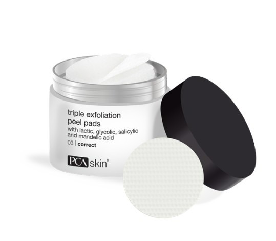 Pca skin triple exfoliating peel pads